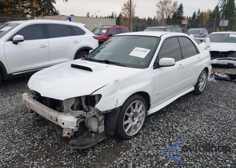 2006 Subaru Impreza Wrx Sti from USA, damaged, VIN JF1GD70626L503798